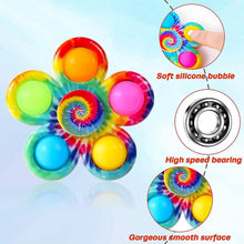 Load image into Gallery viewer, 4-Pack: Effacera Pop Fidget Spinner Toys