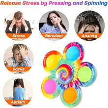 Load image into Gallery viewer, 4-Pack: Effacera Pop Fidget Spinner Toys