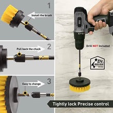 Load image into Gallery viewer, 4-Pack: Electric Scrubber Cleaning Brushes