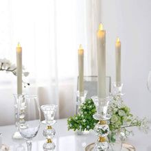 Load image into Gallery viewer, 4-Pack: Elegant Glow Candle 9” Flameless Battery Taper