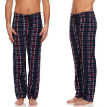 Load image into Gallery viewer, 4-Pack: Men's Micro Fleece Pajama Pants