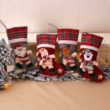 将图片加载到图库查看器,4-Pack: New Style Creative Doll Christmas Socks