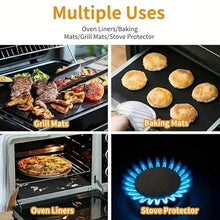 将图片加载到图库查看器,4-Pack: Non-Stick Reusable Oven Liners