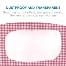 Load image into Gallery viewer, 4-Pack: Reusable Anti Dust Unisex Smile Mouth Face Mask