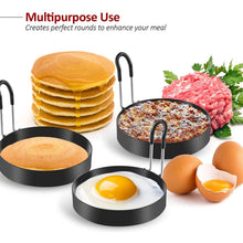 将图片加载到图库查看器,4-Pack: Stainless Steel Egg Cooking Ring