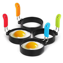 将图片加载到图库查看器,4-Pack: Stainless Steel Egg Non-Stick Omelet Ring