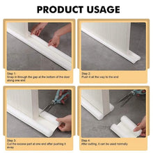 Load image into Gallery viewer, 4-Pack: Under Door Draft Blocker