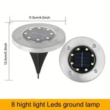 将图片加载到图库查看器,4-Pack: Waterproof Solar Garden Lights