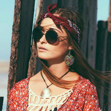 将图片加载到图库查看器,4-Pair: Bohemian Vintage Dangle Earrings