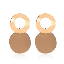 Load image into Gallery viewer, 4-Pairs: Women's Holiday Chrome Geometric Ball Earrings