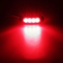 将图片加载到图库查看器,4-Piece: 12V-24V 4 LED Side Marker Indicator Lights