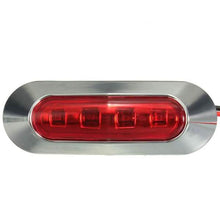 将图片加载到图库查看器,4-Piece: 12V-24V 4 LED Side Marker Indicator Lights