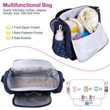 Load image into Gallery viewer, 4-Piece: Baby Diaper Tote Bag Set