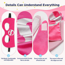 Load image into Gallery viewer, 4-Piece: Kids Dress Up Superhero Capes Set and Slap Bracelets for Girls