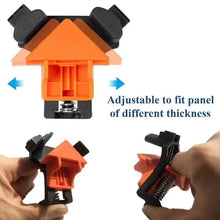 Load image into Gallery viewer, 4-Piece Set: Precision 90 Degree Angle Clamps for Woodworking