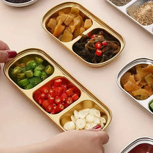 Load image into Gallery viewer, 4-Piece Set: Stainless Steel Sauce Dish