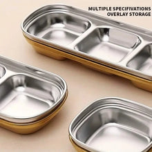 Load image into Gallery viewer, 4-Piece Set: Stainless Steel Sauce Dish