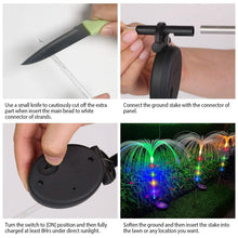 Load image into Gallery viewer, 4-Piece: Solar Powered Jellyfish Lights