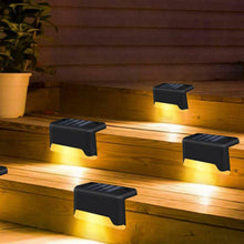 Load image into Gallery viewer, 4-Piece: Solar Powered LED Step Lights