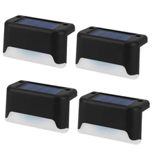 Load image into Gallery viewer, 4-Piece: Solar Powered LED Step Lights