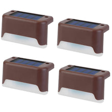 Load image into Gallery viewer, 4-Piece: Solar Powered LED Step Lights