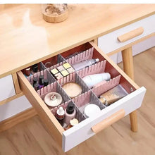 Load image into Gallery viewer, 4-Pieces: Adjustable Grid Drawer Dividers