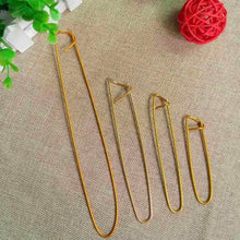 Load image into Gallery viewer, 4-Pieces: Aluminum Stitch Holders Pins Knit Knitting Needles Crochet Hooks