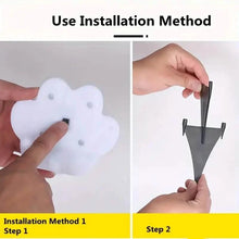 Load image into Gallery viewer, 4-Pieces: Cute Paw-Shaped Solar Lawn Lights