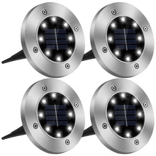 Load image into Gallery viewer, 4-Pieces: Solar Powered Ground Light