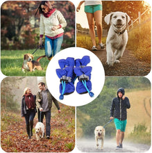 将图片加载到图库查看器,4-Pieces: Water-Resistant Dog Bootie Shoes