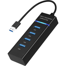 Load image into Gallery viewer, 4-Port USB 3.0 USB Splitter with 3ft Extended Cable