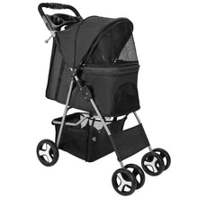 Load image into Gallery viewer, 4 Wheels Pet Foldable Stroller