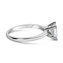 Load image into Gallery viewer, 14K White Gold 1.0 Cttw Princess Lab-Grown Diamond Solitaire Engagement Ring (F-G Color, VS1-VS2 Clarity) - Ring Size 7