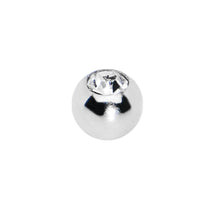 将图片加载到图库查看器,3mm Stainless Steel Clear Gem Replacement Ball