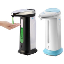 将图片加载到图库查看器,400ml Automatic Liquid Soap Dispenser Shampoo Dispenser Smart Sensor Touchless Dispenser For Kitchen Bathroom Accessories Set Automatic Soap Dispenser Touch Less Counter-Top Liquid Soap Dispenser Waterproof Base For Kitchen And Bathrooms