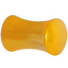 Load image into Gallery viewer, 2G Honey Yellow Metallic Pearl Acrylic Saddle Plug