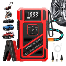 将图片加载到图库查看器,3000A 21V Car Jump Starter & 150PSI Tire Inflator 2-in-1 Portable Compressor