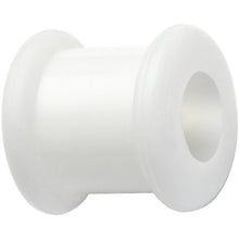 Load image into Gallery viewer, 0G White Double Flare Flexible Tunnel Set