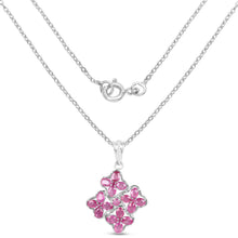 将图片加载到图库查看器,3.72 Carat Genuine Ruby .925 Sterling Silver Pendant