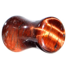 Load image into Gallery viewer, 2G Red Tiger Eye Natural Stone Plug