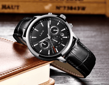 Load image into Gallery viewer, Men's Waterproof Watch With Chronometers Day View Sport Analog Watches Excellent Look Perfect Gift For Him
