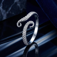 将图片加载到图库查看器,S925 Sterling Silver 0.2cm Platinum Plated Ring