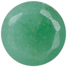 Load image into Gallery viewer, 00G Green Aventurine Natural Stone Faceted Saddle Plug Set