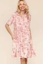 Load image into Gallery viewer, Fit and Flare Paisley Print Knit Dress For Summer β Paisley Print Dress, Fit and Flare Dress, Knit Dress, Classic Paisley Dress, Feminine Knit Dress