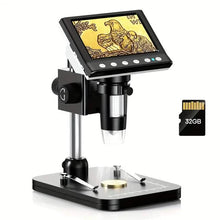 将图片加载到图库查看器,4.3'' IPS LCD Digital Microscope 1000X Magnification Microscope