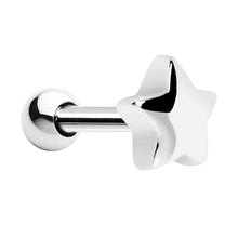 Load image into Gallery viewer, Silver 925 Star Cartilage Tragus Earring