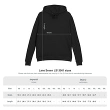 Load image into Gallery viewer, Trendy Unisex French Terry Hoodie with Abstract Street Wear Design, Cool Layering Essential, Perfect for Casual Outings