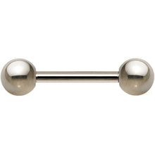 将图片加载到图库查看器,14G Grade 23 Solid Titanium Barbell 1/2 5mm