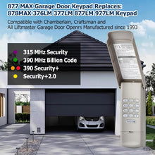 将图片加载到图库查看器,Garage Door Opener Remote – Wireless Keyless Replacement