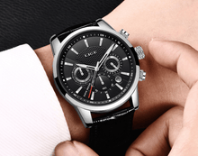 Load image into Gallery viewer, Men's Waterproof Watch With Chronometers Day View Sport Analog Watches Excellent Look Perfect Gift For Him